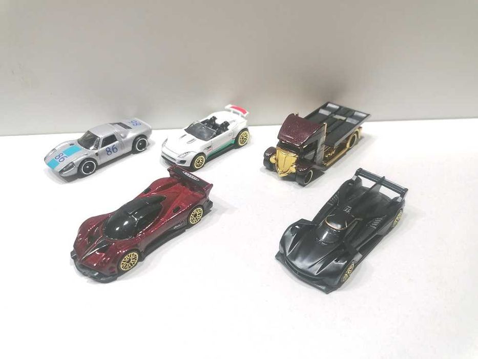 Hot Wheels lote de 5 miniaturas