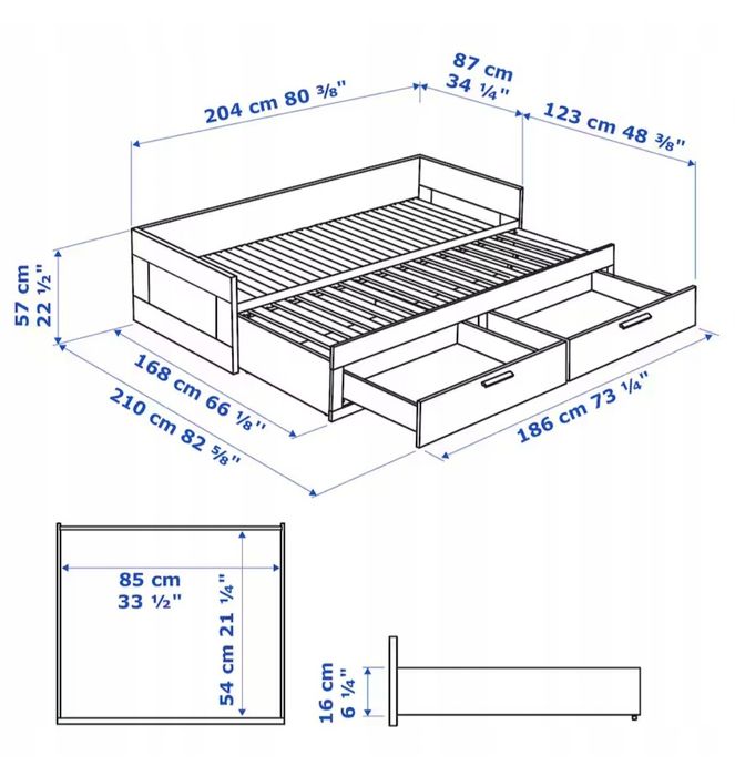 Łóżko Ikea 160x200
