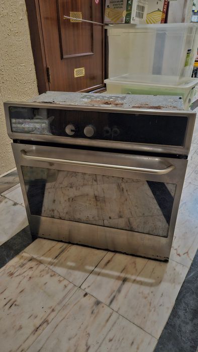 Forno usado em funcionamento