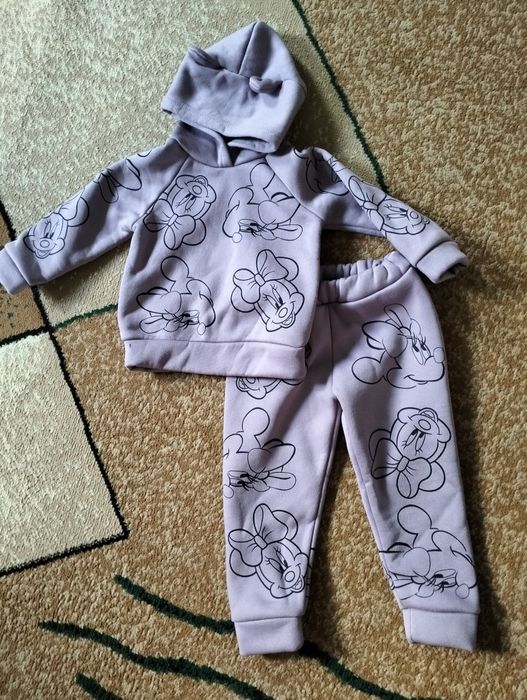 Костюм для дівчинки теплий 80-86