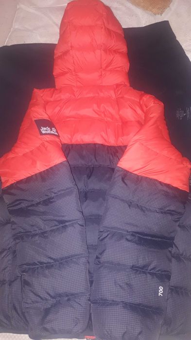 Kurtka zimowa jack wolfskin high quality down 700
