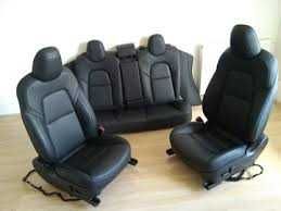 Сиденье комплект кожа с электроприводом Tesla Model 3