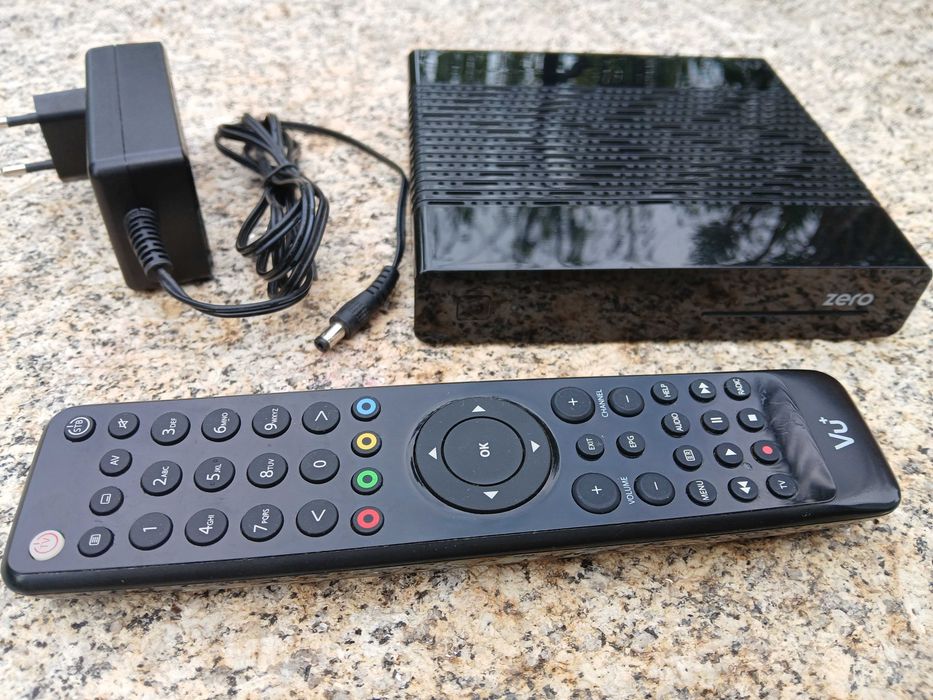 Receptor Box TV Satélite DVB-S2 - Vu+ Zero Enigma2 - como novo!