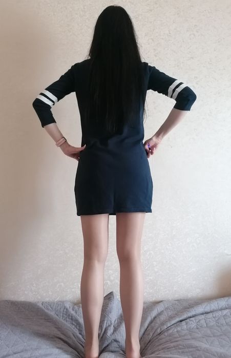 Жіноча темно-синя коротка спортивна сукня Colin's