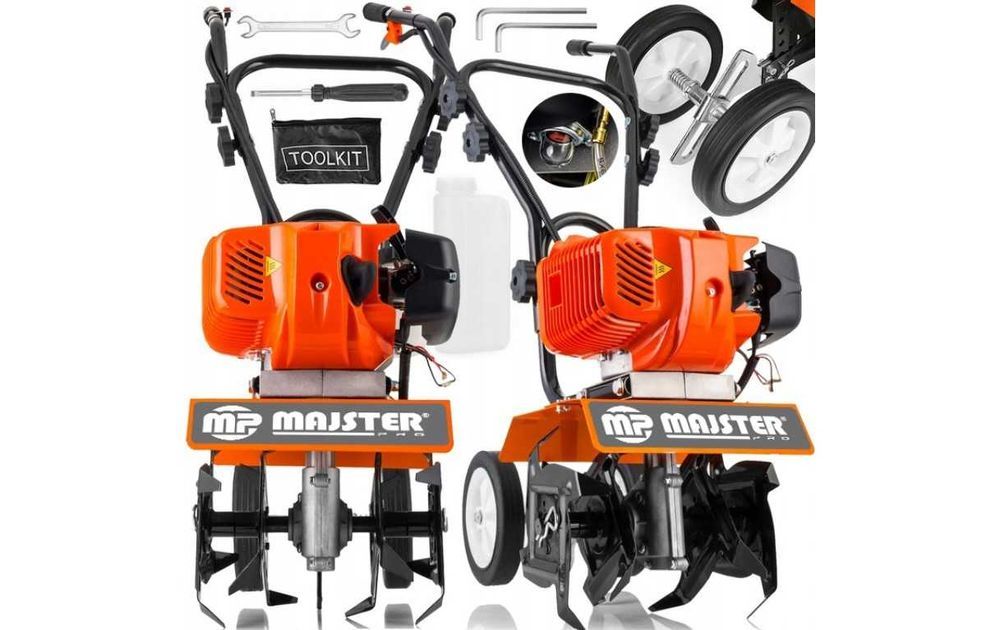 Spalinowa GLEBOGRYZAŁKA na kółkach 5.2KM KULTYWATOR do ziemi Nowa