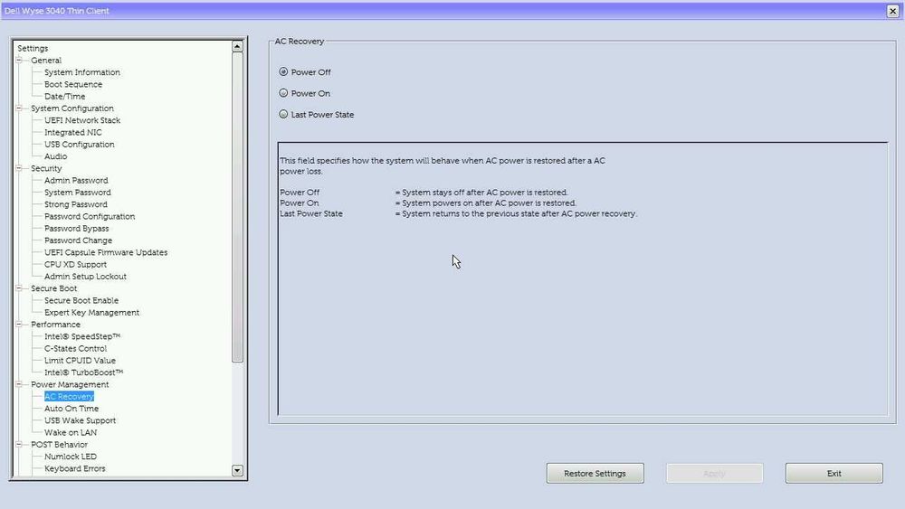 Dell Wyse 3040 Atom x5-Z8350 2GB RAM 16GB eMMC ThinClient z zasilaczem