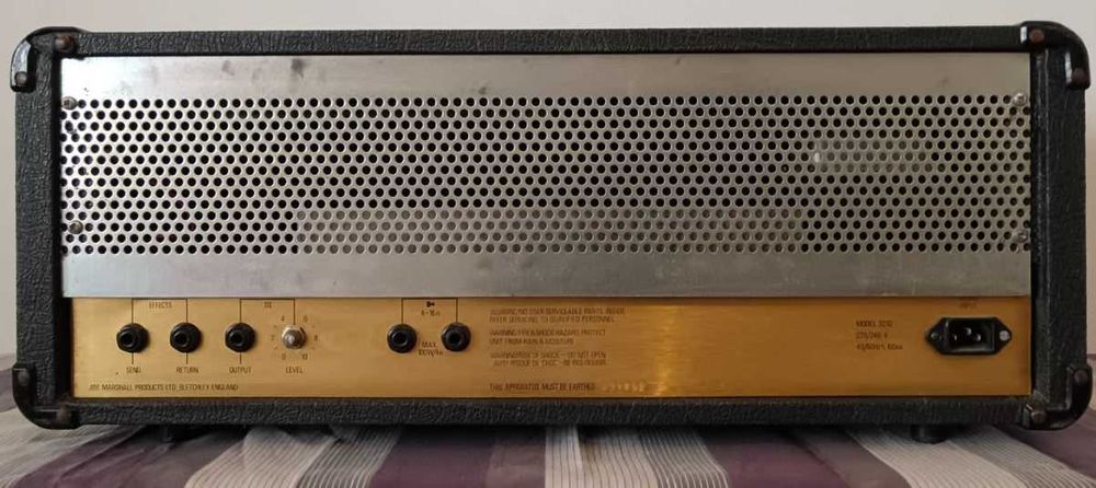 Marshall Model 3210 Lead 100 Mosfet Head 1980s