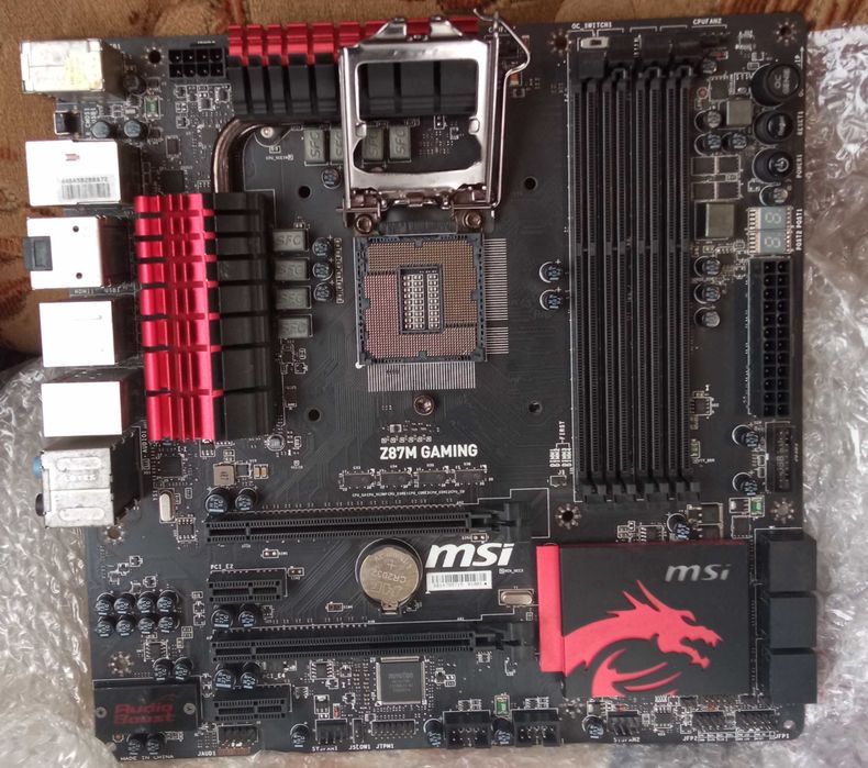 Материнская плата MSI Z87M-Gaming, s1150