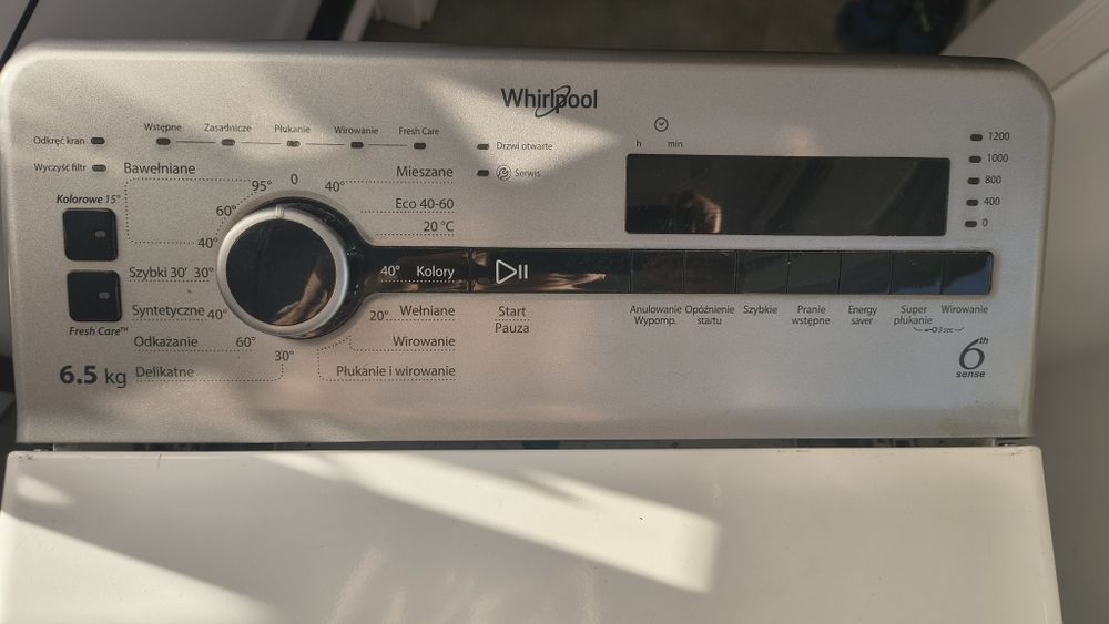 Pralka Whirlpool 6.5kg