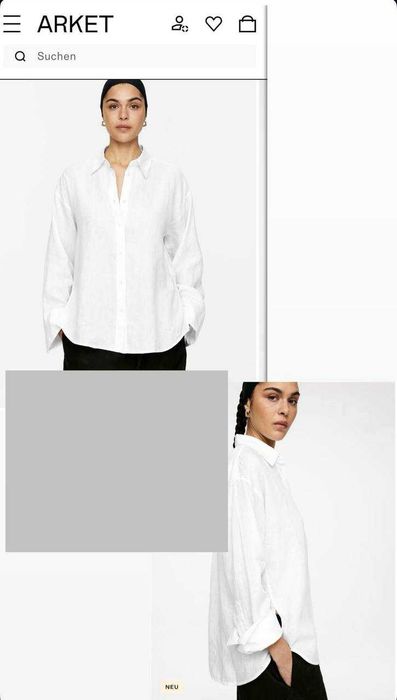 Bluza koszula ARKET rozm.S