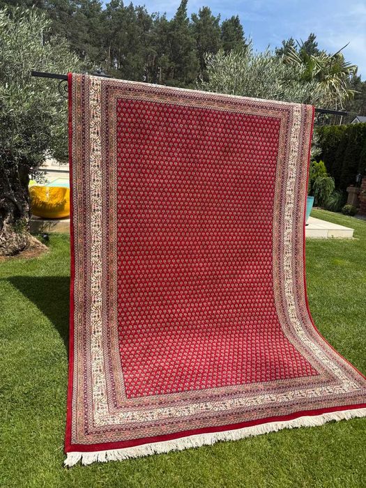 Nowy Dywan Kaszmirowy R. Tkany Perski Indo Mir 320x200 sklep 22 tys