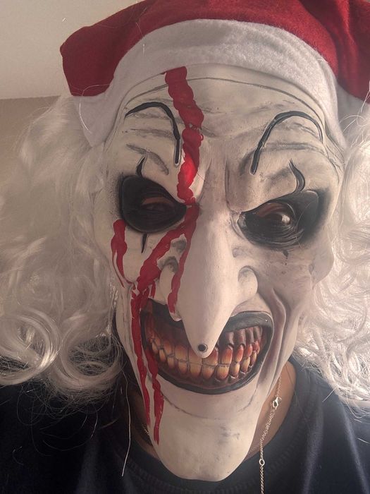 Máscara Art the Clown – Terrifier Natalícia