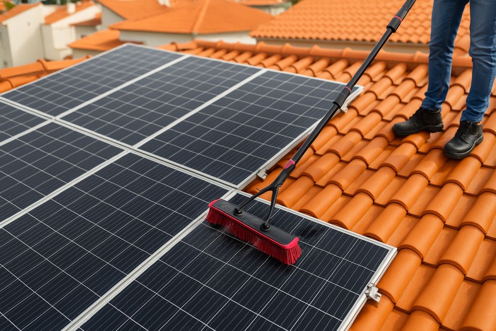 Lavagem Profissional de Painéis solares | alta perfomace e eficiência