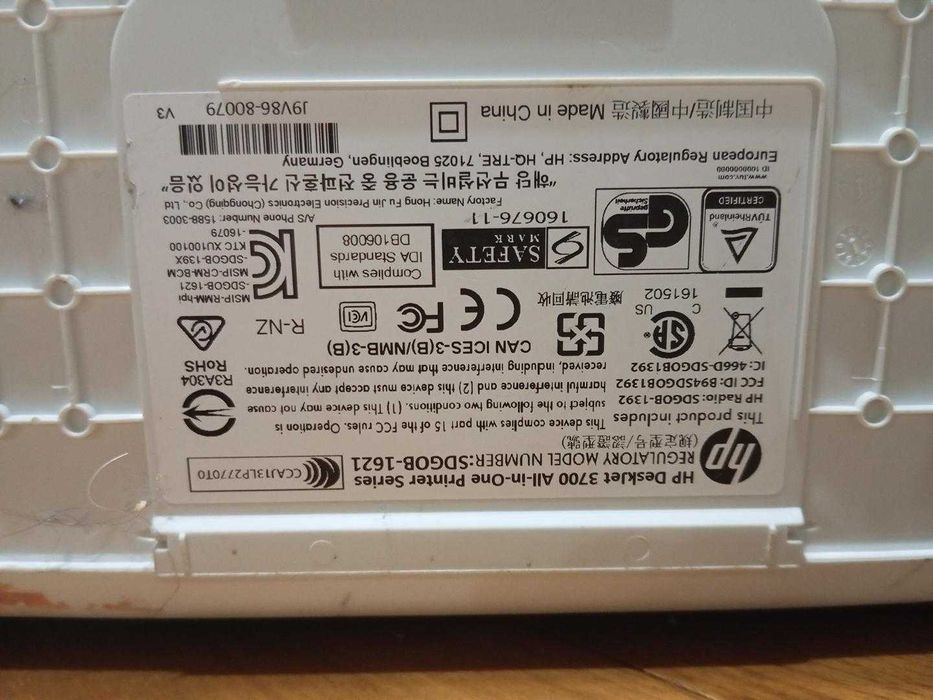 Impressora multifunções HP DeskJet 3733 – Wi-Fi