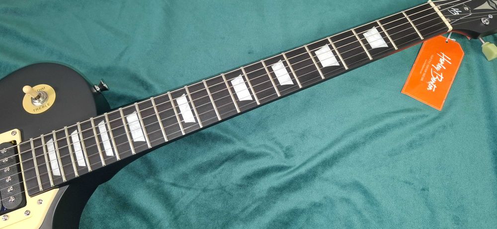 Gitara Elektryczna - Harley Benton Les Paul SC-400 Humbucker Satin Black Matt
