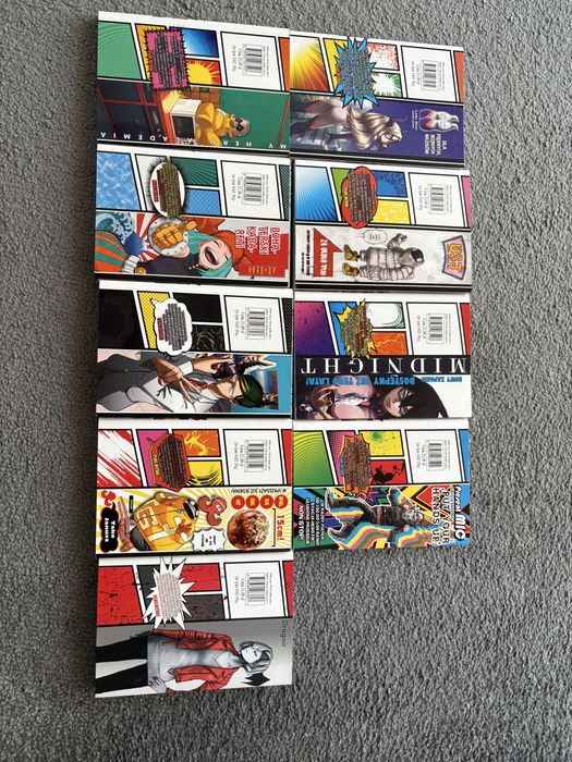 Mangi „My Hero Academia” tomy: 1-4, 12