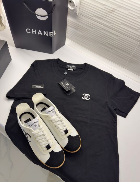 Кросівки Chanel Люкс якість, Натуральна шкіра на 24 см