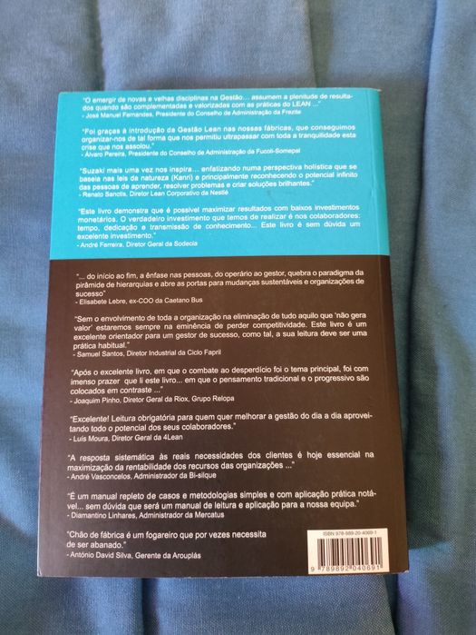 Gestão no Chão de Fábrica - Lean - Sustentando a melhoria contínua todos os dias [COMO NOVO]