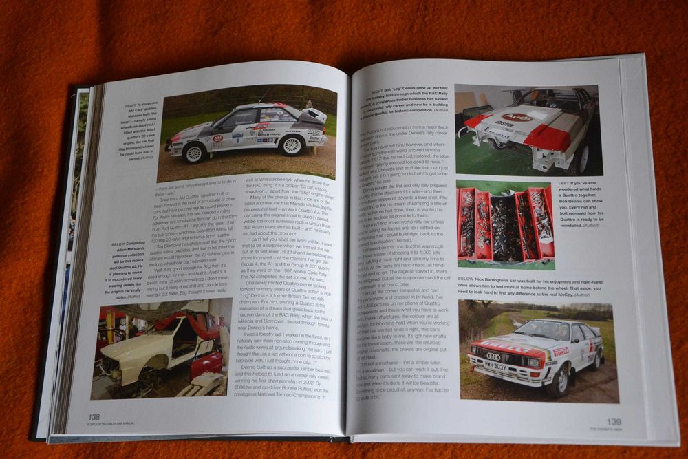 album WRC Audi Quattro Rally 80 87 Group B Haynes Manual