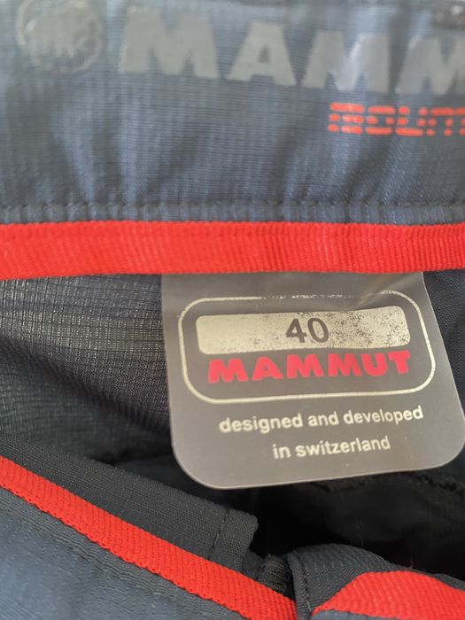 Трекинговые штаны бренда Mammut