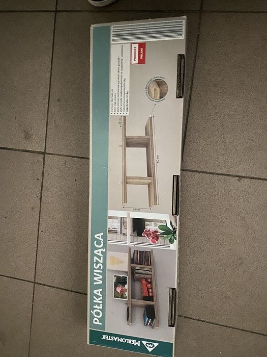 Półki wiszące nowe