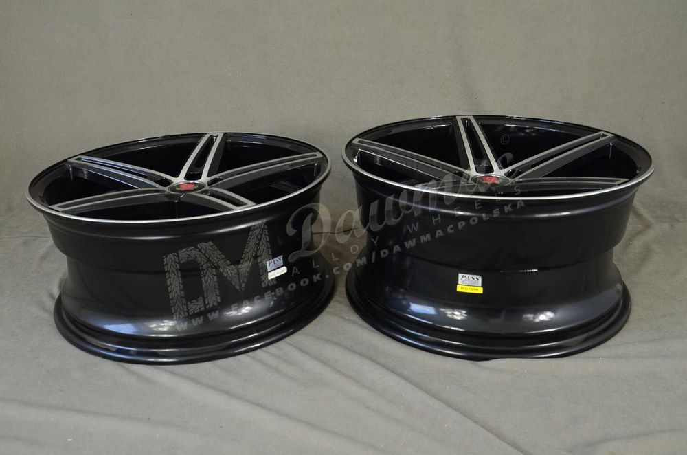 PROMOCJA! Felgi Axe EX14 18" 8J ET33 + 9J ET35 5x100 Black Polished