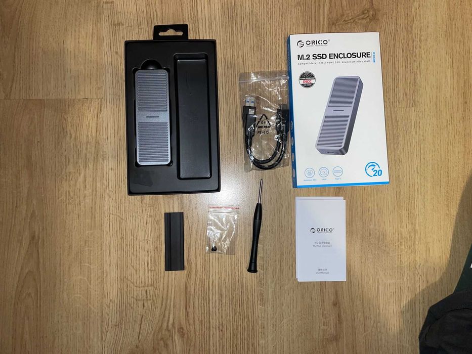 Kieszeń obudowa SSD nVme Orico Thunderbolt 20Gbps gwarancja!