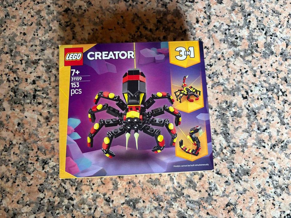 LEGO Creator — Flamingo e Aranha 31170 + 31159
