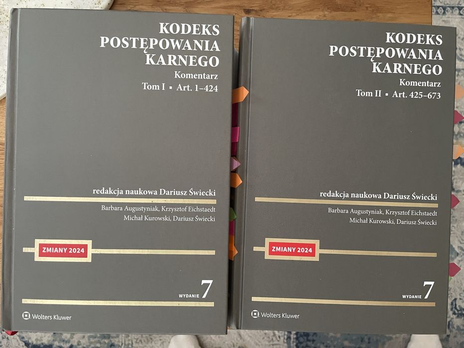 Kodeks Postępowania Karnego kpk Komentarz Dariusz Świecki