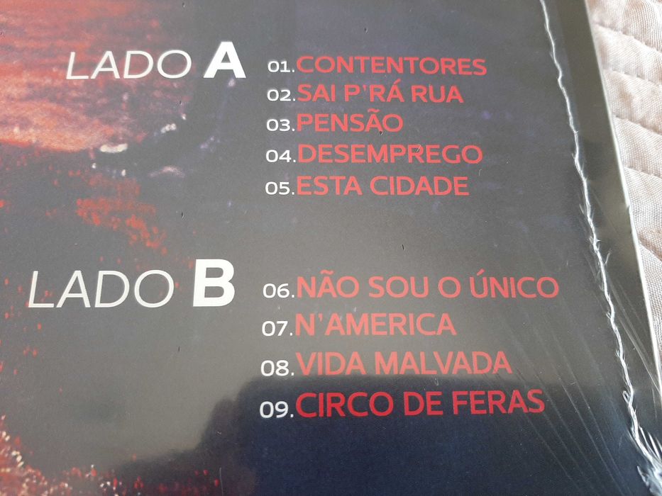 Xutos & Pontapés - Circo de Feras - Portugal - Vinil LP