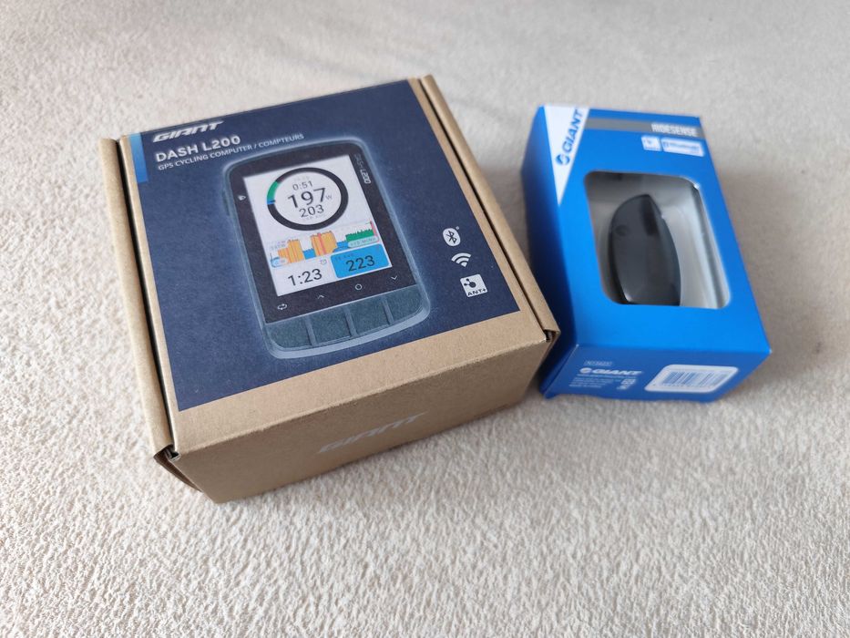 Nowy Komputer licznik rowerowy Giant Dash L200 + bluetooth