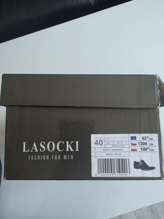 Męskie Lasocki oraz Venezia  roz 40