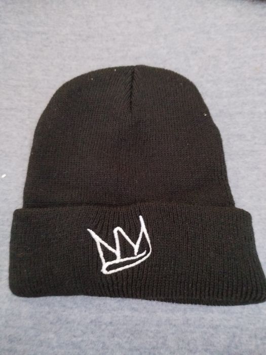 Czarna Czapka na kazdą porę roku NOWA