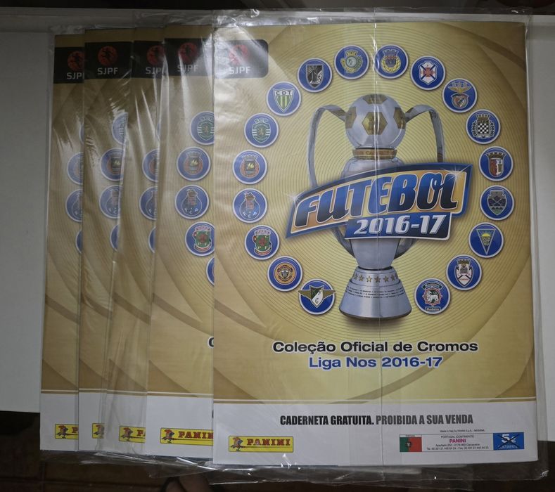 Cadernetas Panini Liga Portuguesa 16/17