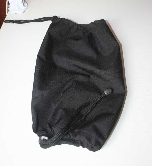 torba worek rura czarny Bishop-bag na hamak zamykana 2*tunel guma