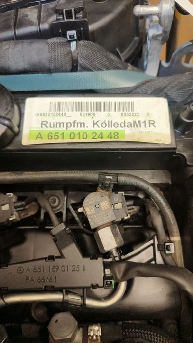 Motor Completo 651925 MERCEDES EURO 5 2.2L 168 CV