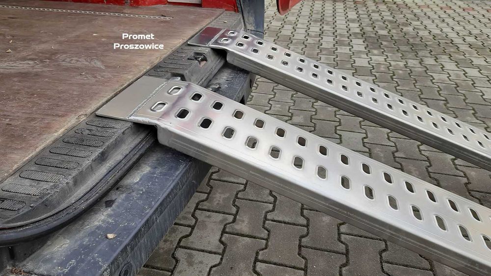Najazdy Aluminiowe LOHR lekkie do 600kg - Podjazdy pod Quad Traktorek