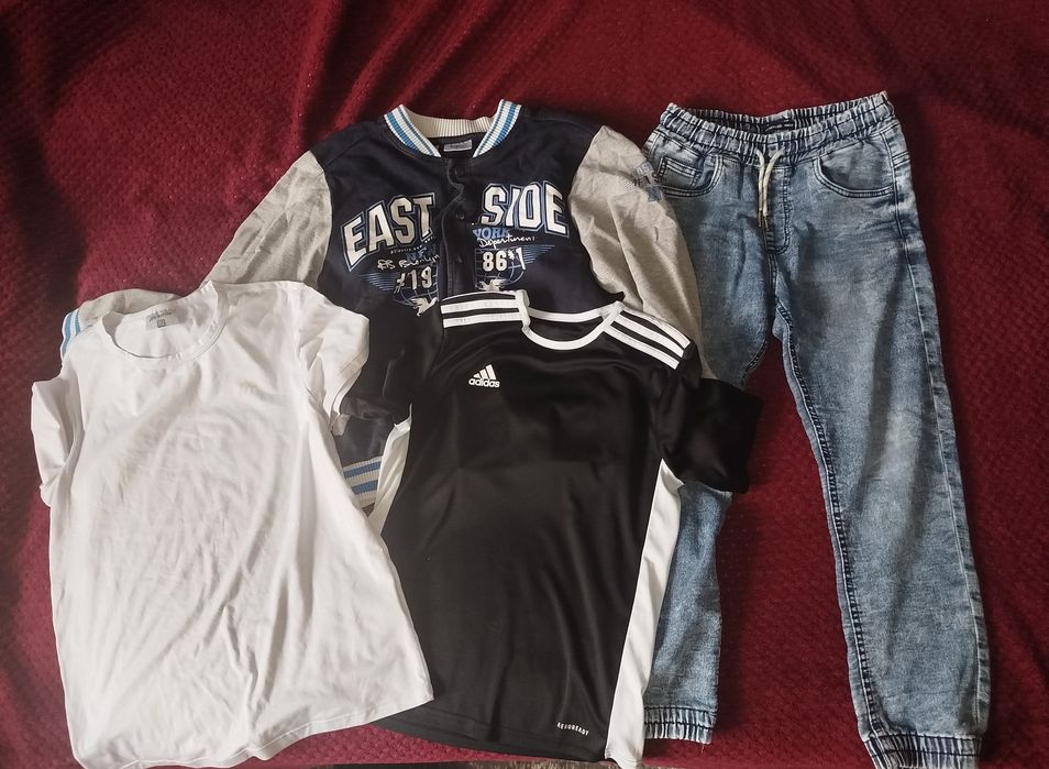 Paka ubrań 146/152 dla chłopca chłopięca