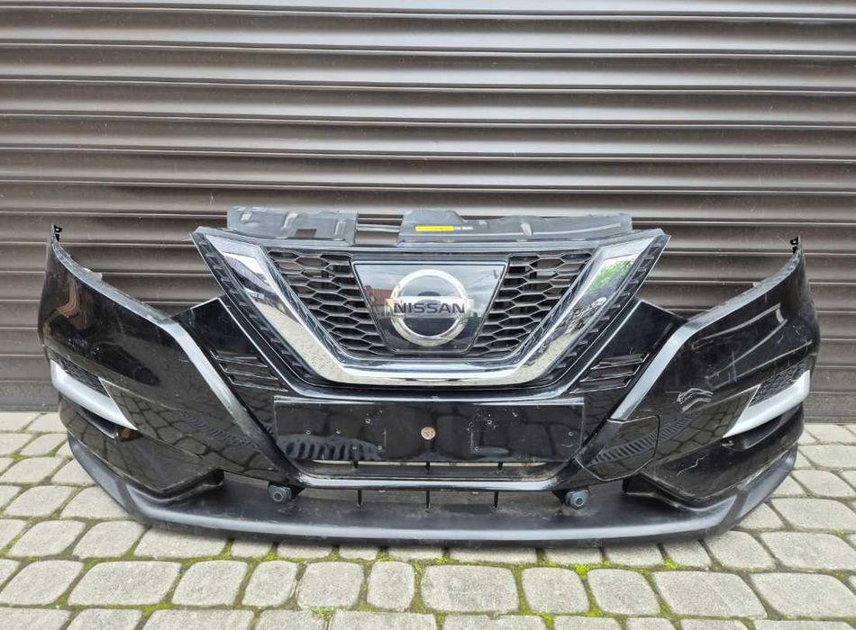 Бампер передній Nissan Qashqai 2 II Lift перед оригінал разборка