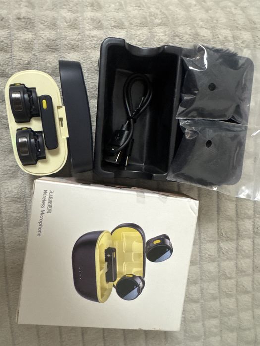 Мікрофон петличка бездротова (2шт)