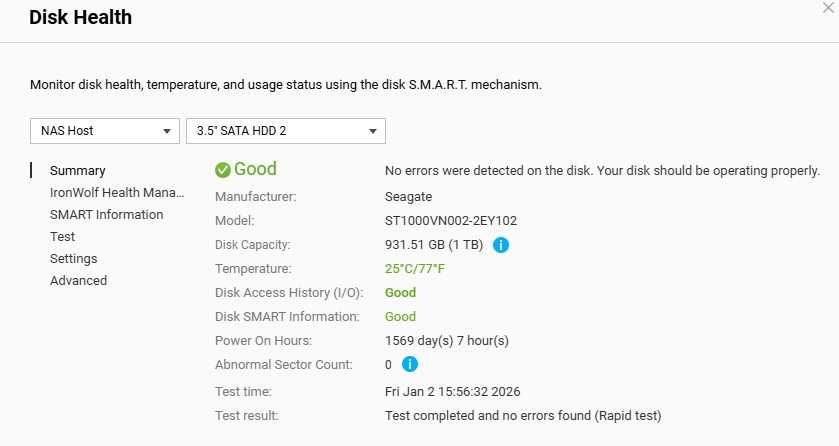 2x Discos Seagate IronWolf 1TB