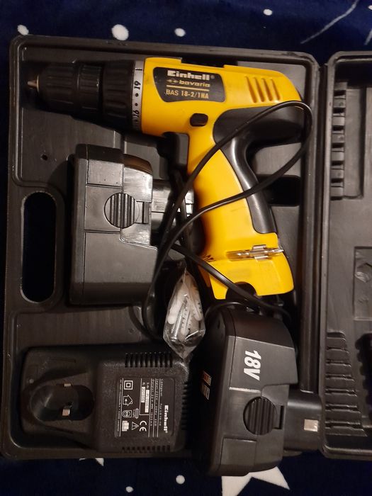 Шуруповерт аккумуляторный Einhell BAS 18/2/1HA