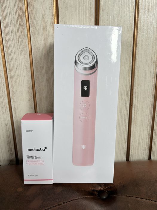 Оригинал 100% Новий набір Medicube Age-R Booster Pro + защитный чехол в подарок.