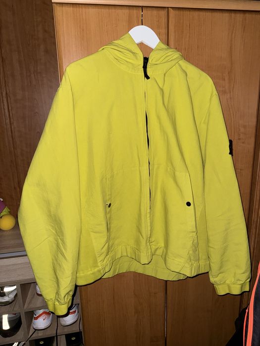 Stone island ярко желтый