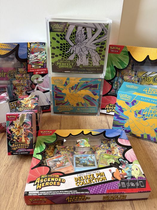 Pokemon tcg artigos selados