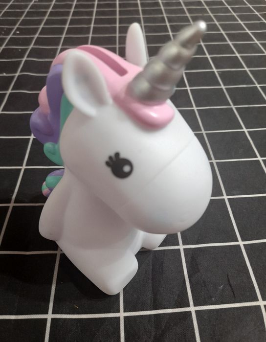 Mealheiro para crianças em forma de Unicórnio