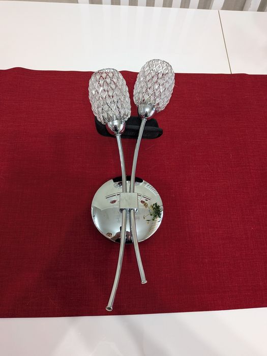 Candeeiro de tecto com candeeiro de parede (bra)