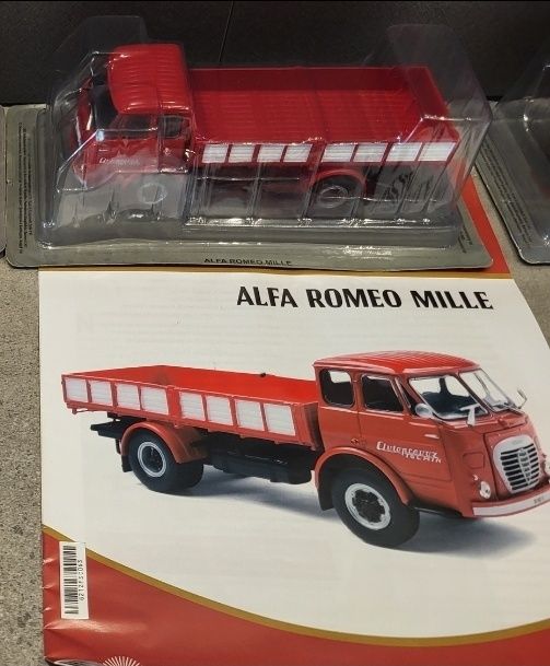 Alfa romeo mille deagostini 1:43 legendarni kamioni ciezarowki hachett