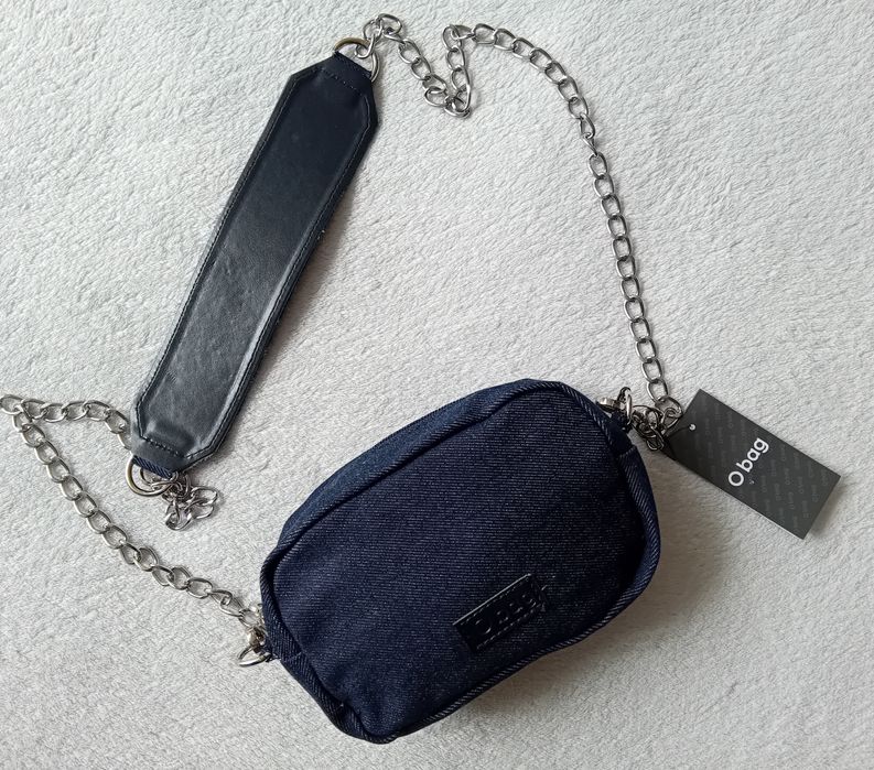Torebka jeansowa O bag granat