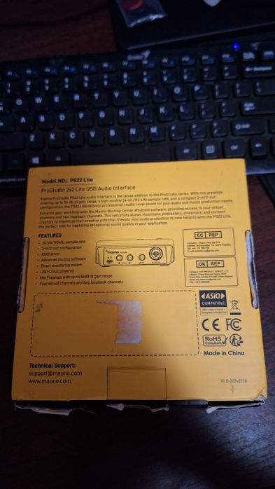 Звукова карта Maono PS22 Lite